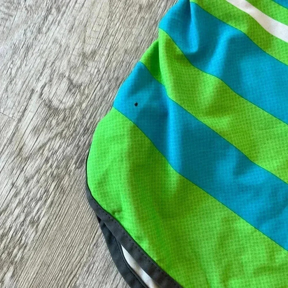 Mens Hurley Multicolor Stripe Swim Trunks - M - Picture 6 of 9